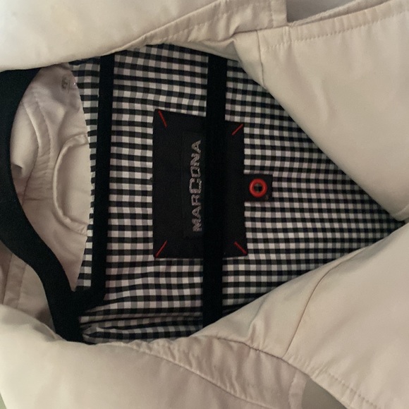 ⚡️FALL FAB Canadian ivory RAIN TRENCH COAT NEW WoT - Picture 2 of 7